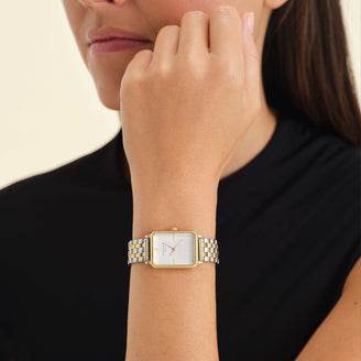 E Elles White Sunray Steel Silver Gold Duotone - AngraBech