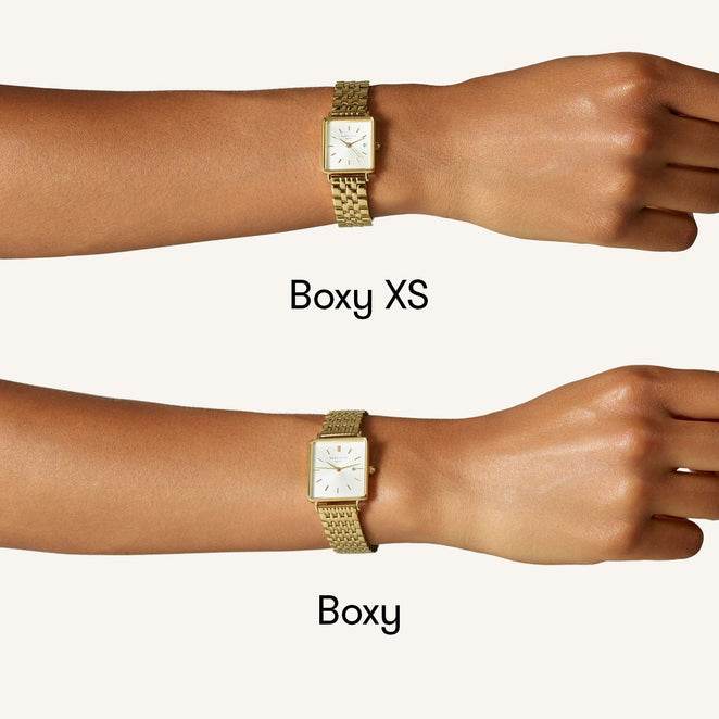 E Boxy Xs White Gold - AngraBech