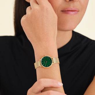 Small Edit Emerald Mesh Gold - AngraBech