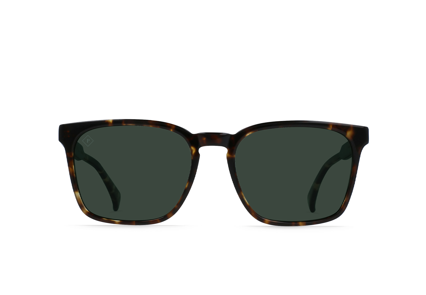 Brindle Tortoise / Green Polarized