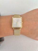 E Boxy Xs White Sunray Mesh Gold - AngraBech
