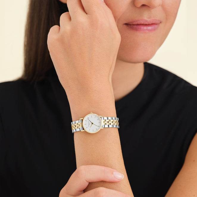 E Small Edit White Silver Gold Duo - AngraBech