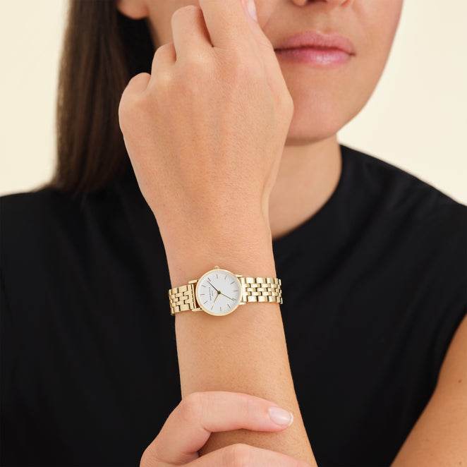 E Small Edit White Steel Gold - AngraBech