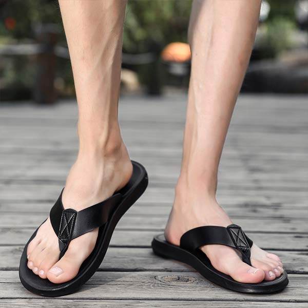 Mens Beach Flip Flops - AngraBech