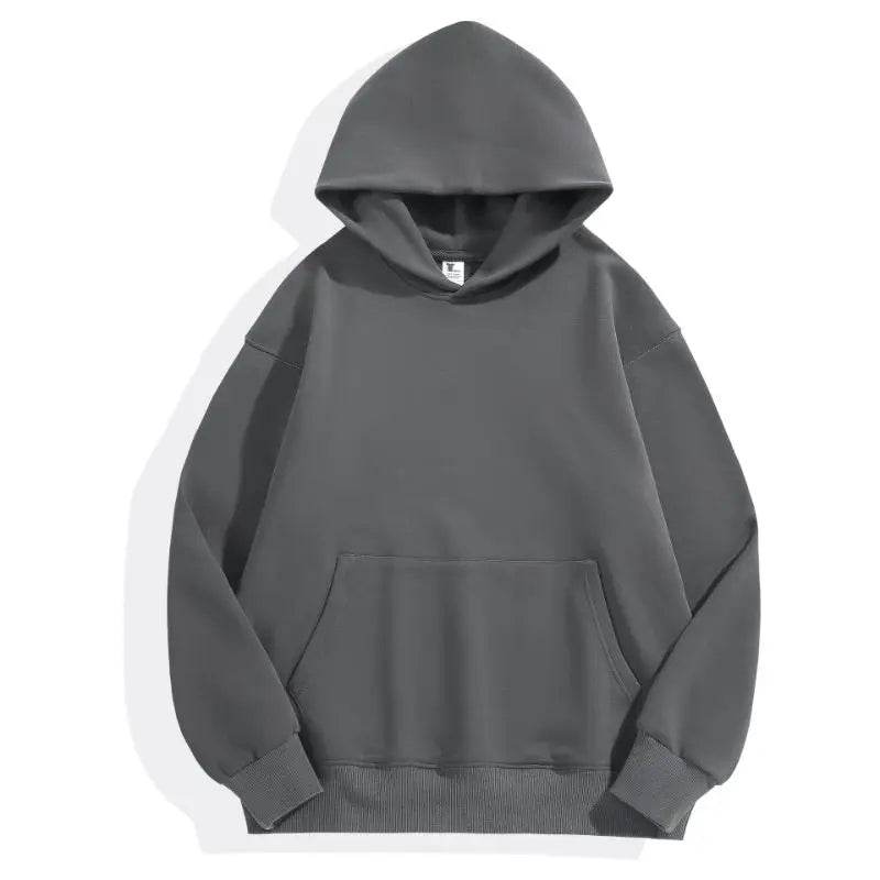 Basic Heavyweight Fleece Hooded Sweatshirt - AngraBech