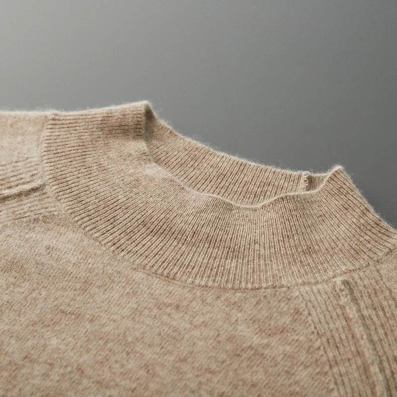 Cashmere Crewne Knit Sweater - AngraBech