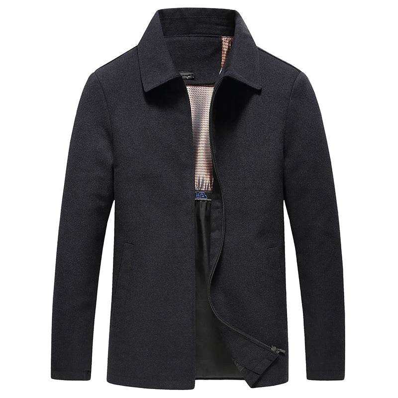 Classic Lapel Short Windbreaker Jaet - AngraBech