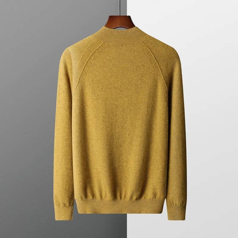 Cashmere Crewne Knit Sweater - AngraBech
