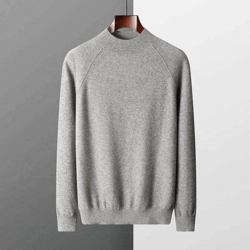 Cashmere Crewne Knit Sweater - AngraBech