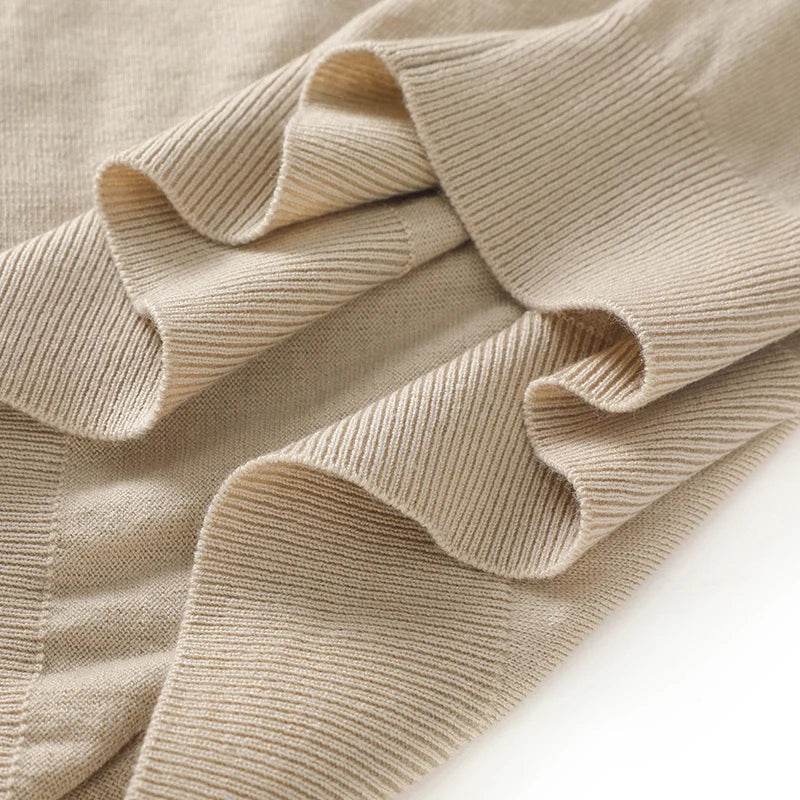 Fine Spun Wool Polo Collar Shirt - AngraBech