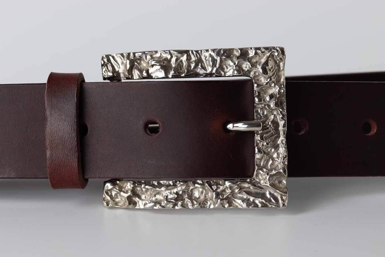 Handmade Leaer Belt By Kaseta - AngraBech