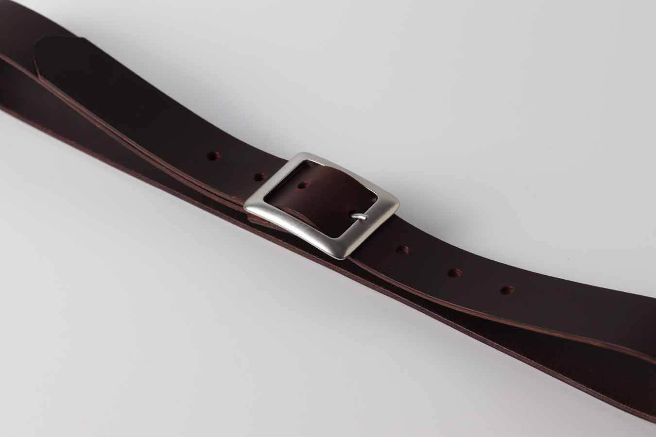 Leaer Belt Oliver Chocolate By Kaseta - AngraBech