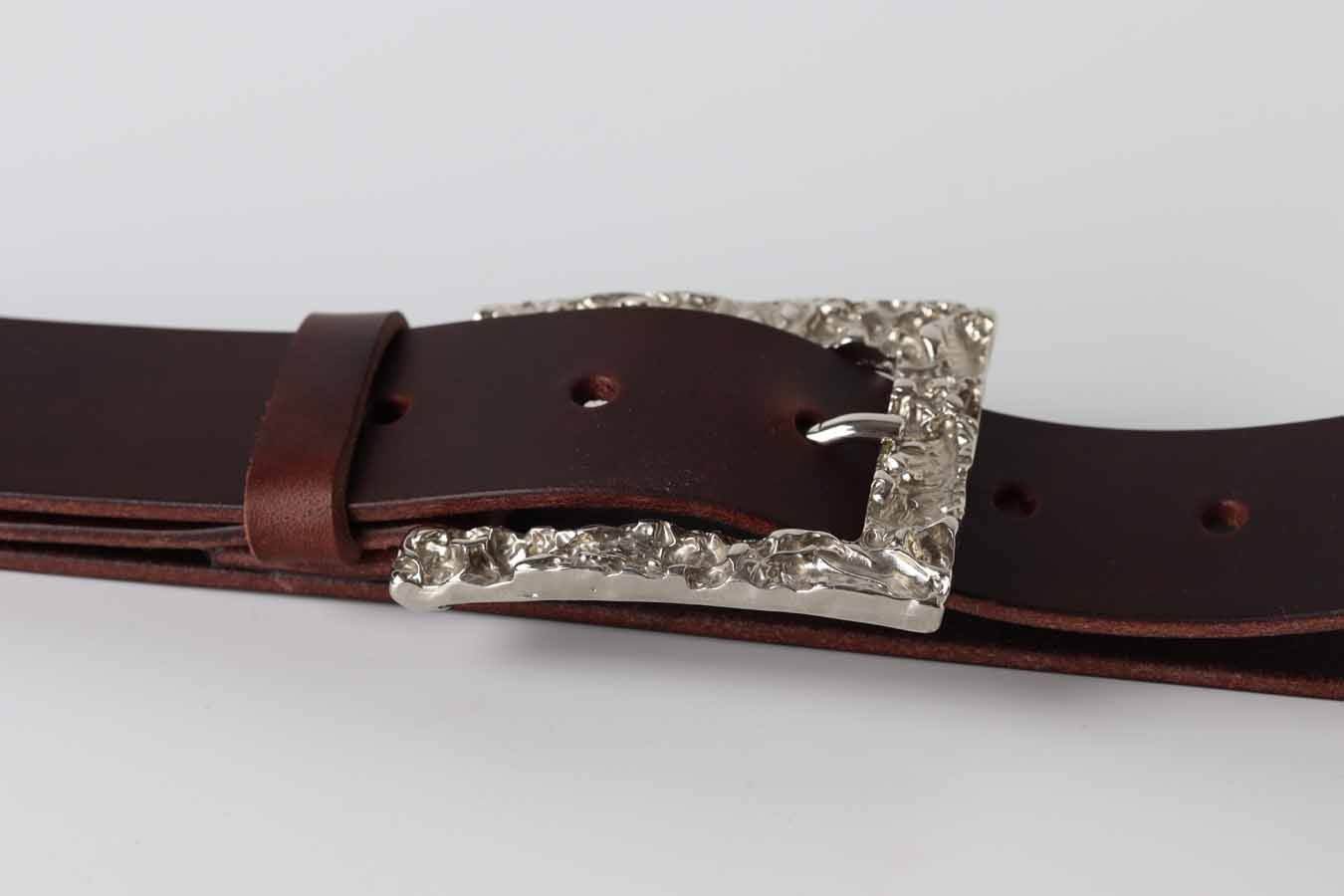 Handmade Leaer Belt By Kaseta - AngraBech
