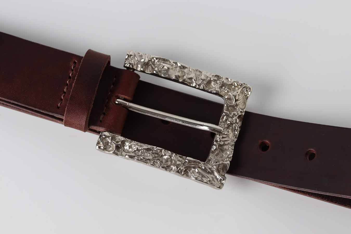Handmade Leaer Belt By Kaseta - AngraBech