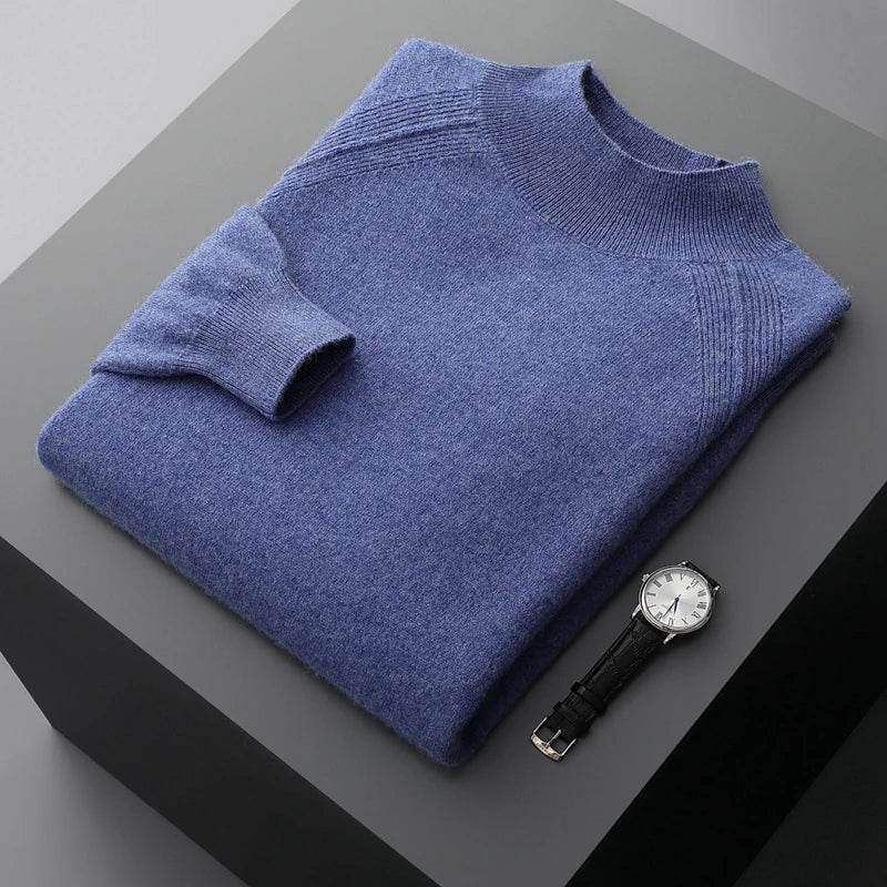 Cashmere Crewne Knit Sweater - AngraBech