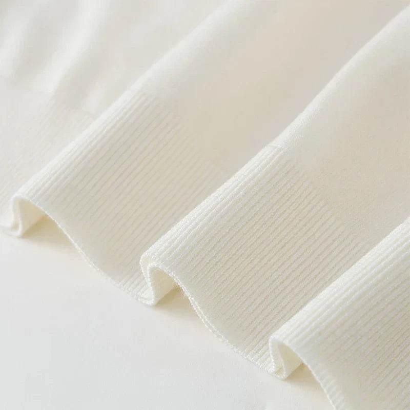Mens Wool Knit Short Sleeve Sweater Tee - AngraBech