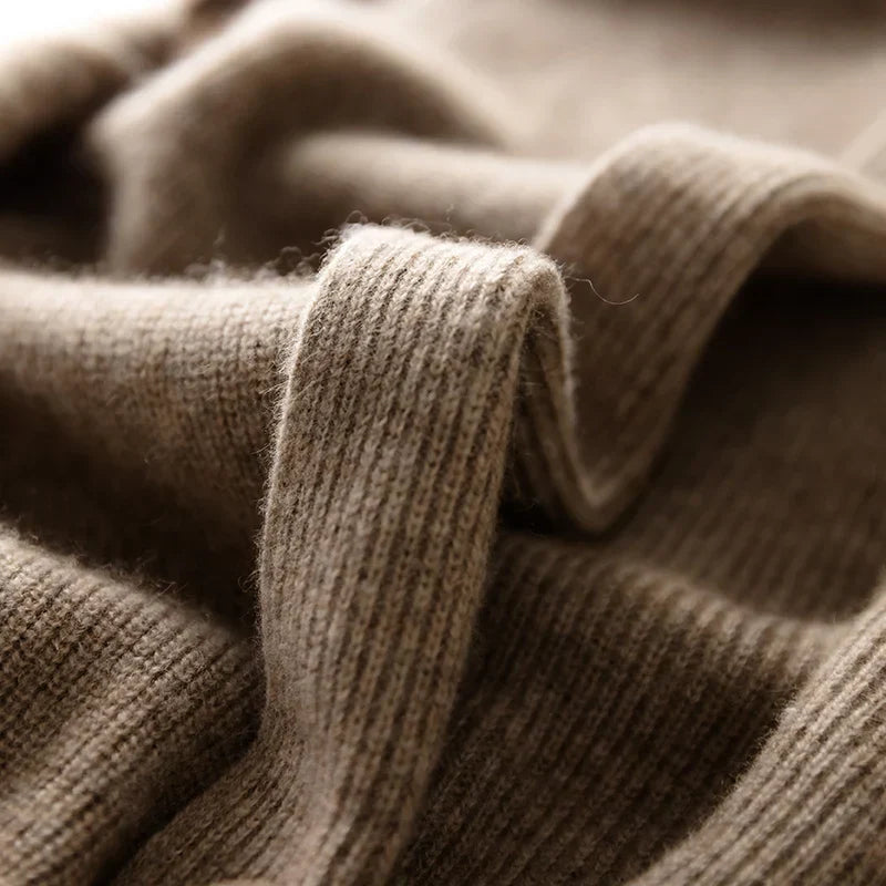 Merino Wool Knit Sleeveless Vest