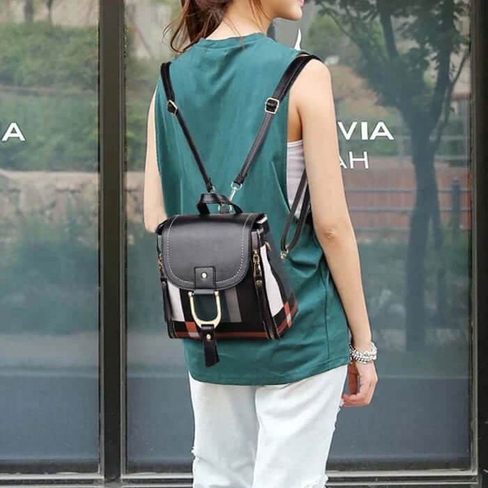 Womens Mini Leaer Bapa Casual Bag - AngraBech