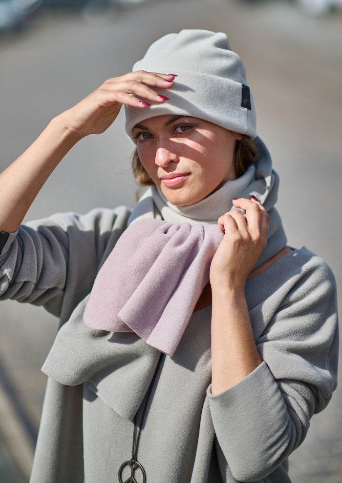 No Waste Scarf 4063nw Elephant Kit Nude - AngraBech