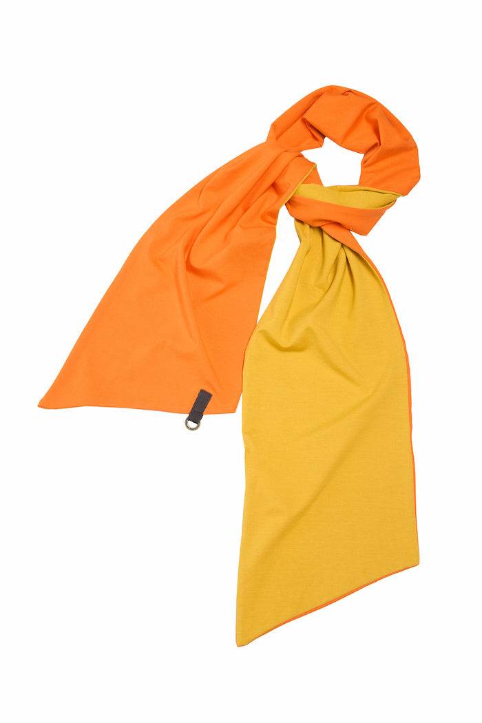 No Waste Scarf 94080nw Orange Safran - AngraBech