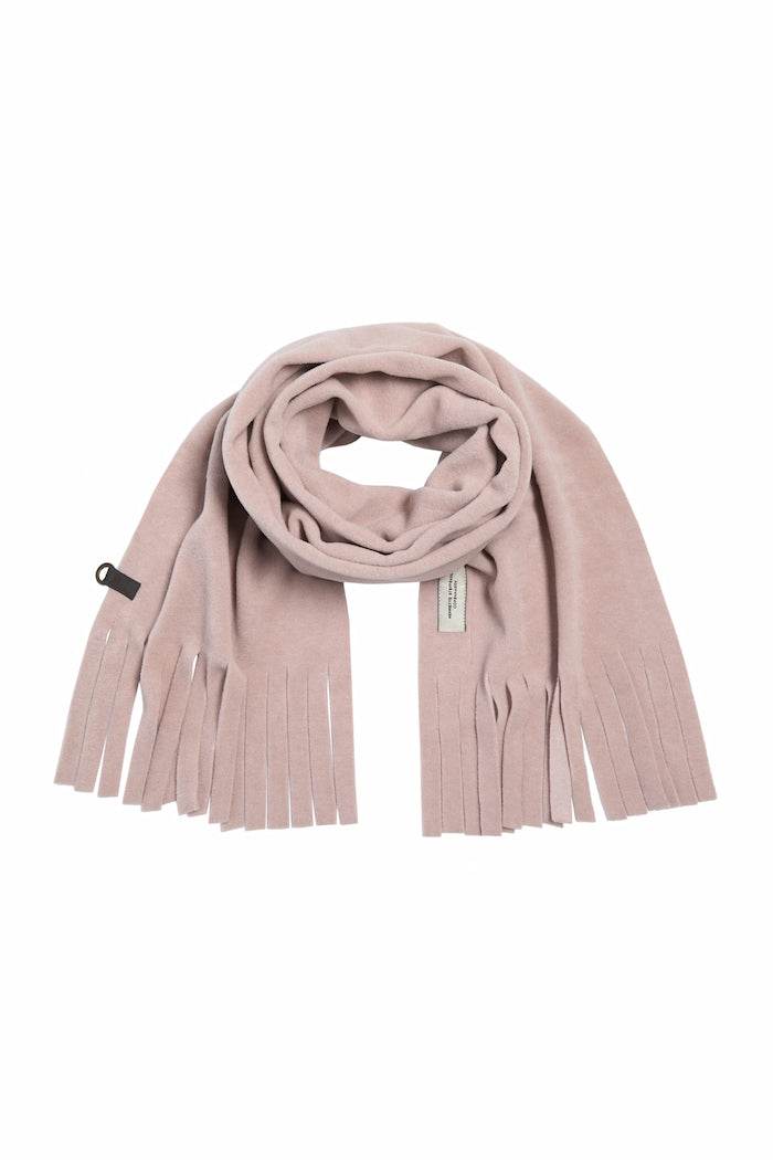 Scarf W Fringes 4107 Nude - AngraBech