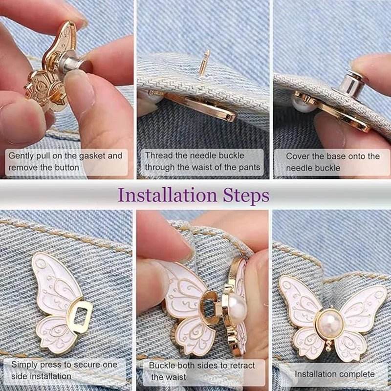 Pins Modeladores De Borboleta - AngraBech