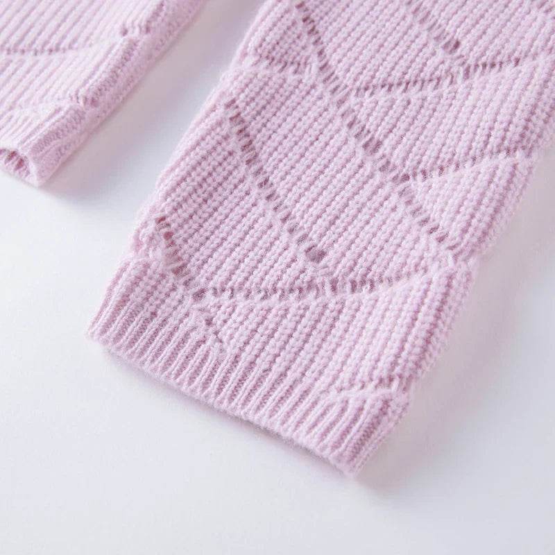 Spring Pure Cashmere Knit Pullover 1 - AngraBech