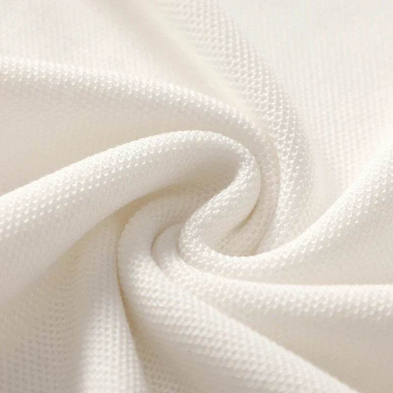 Summer Mulberry Silk Contrast Knit T Shirt - AngraBech