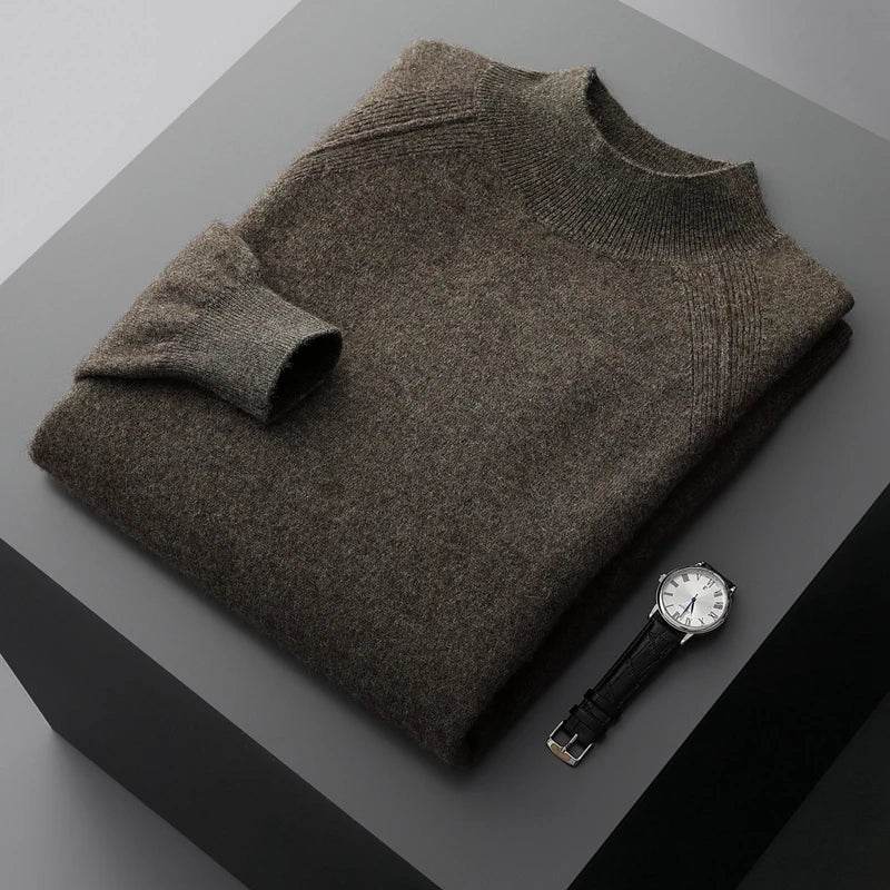 Cashmere Crewne Knit Sweater - AngraBech