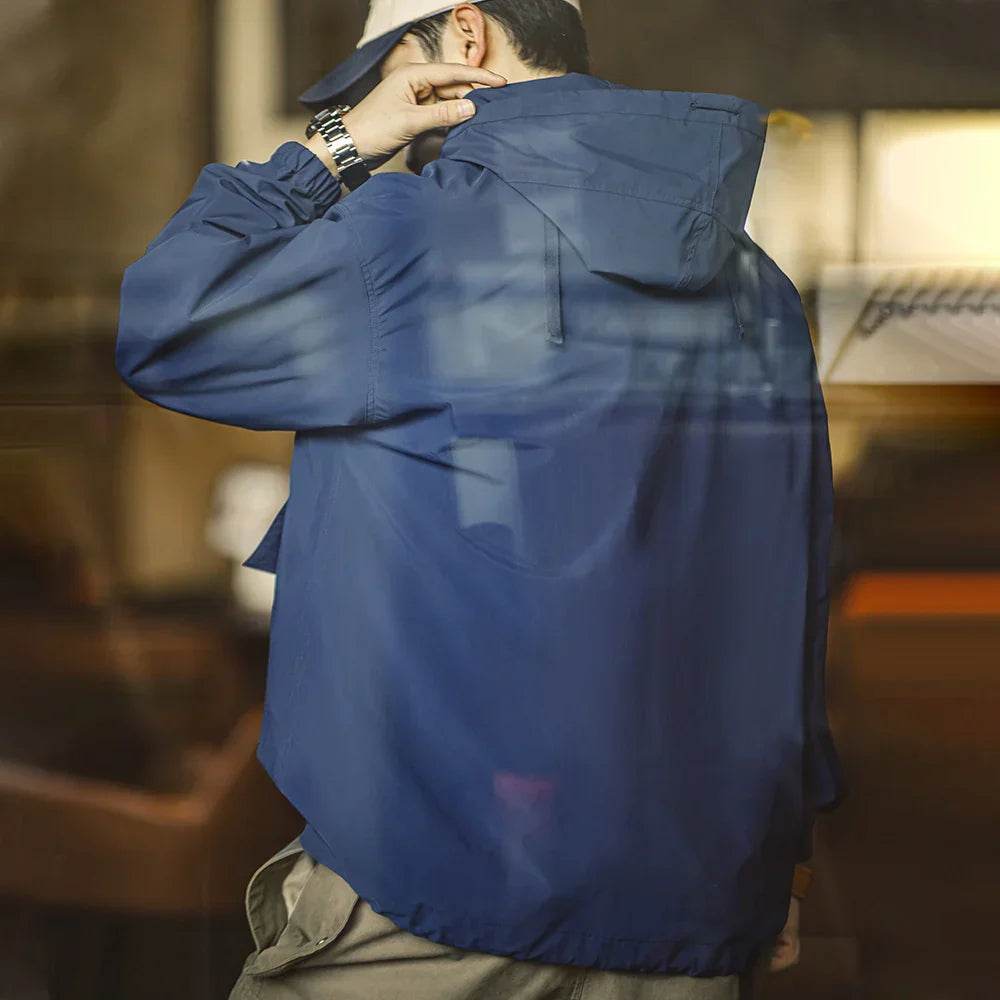 Vintage Windproof De Smo Hoodie - AngraBech