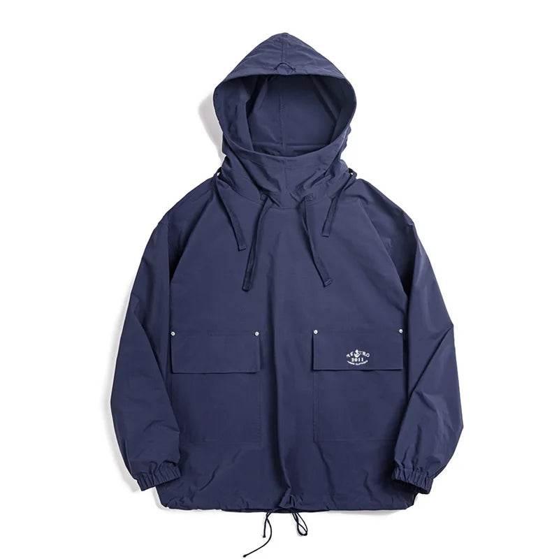Vintage Windproof De Smo Hoodie - AngraBech