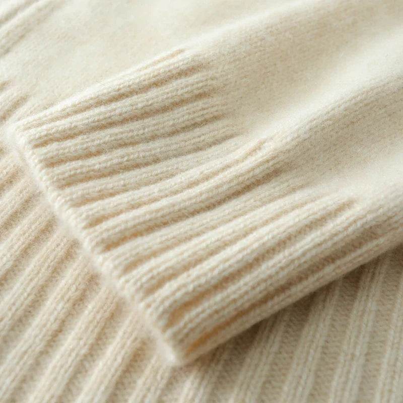Pure Cashmere Zip Up Cardigan - AngraBech