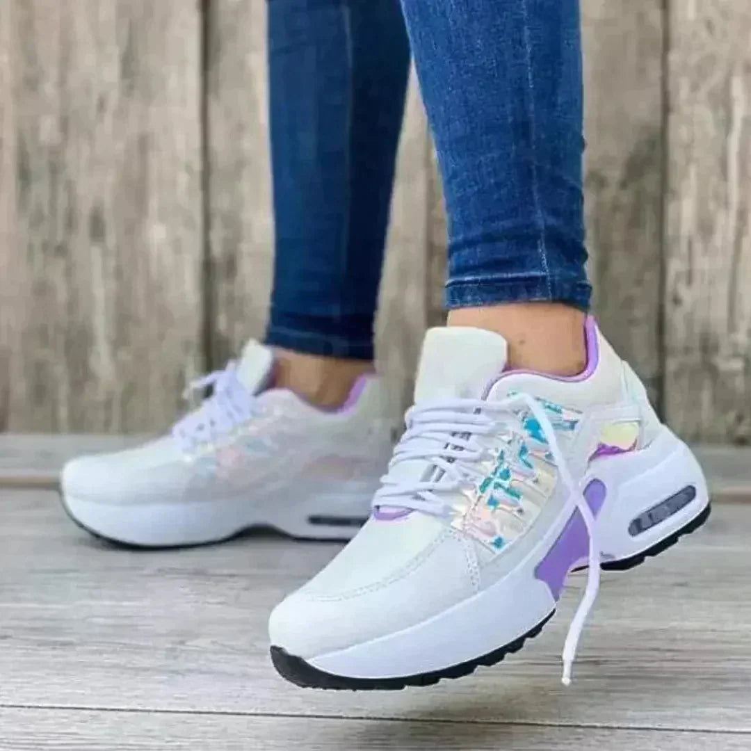 White & Purple