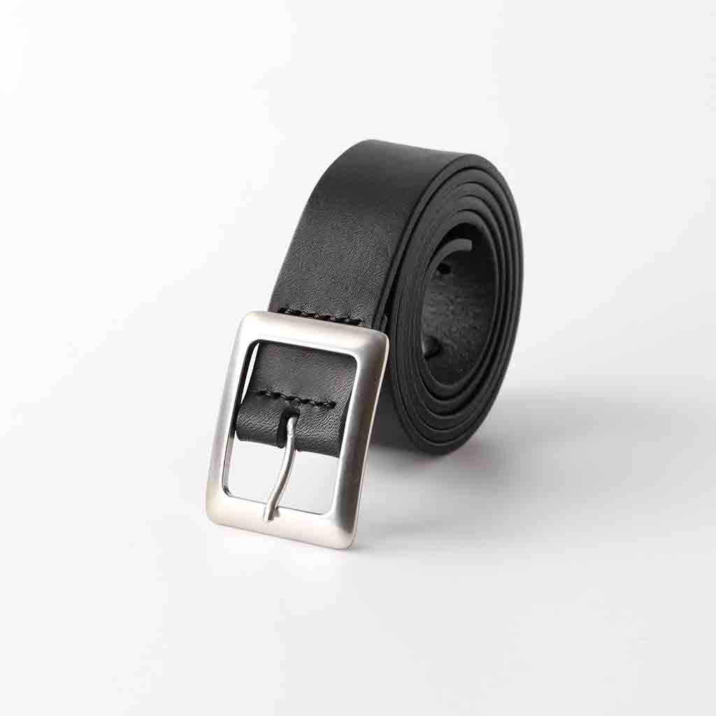 Unisex Leaer Belt Womens Man Leaer Belts Oliver Bla - AngraBech