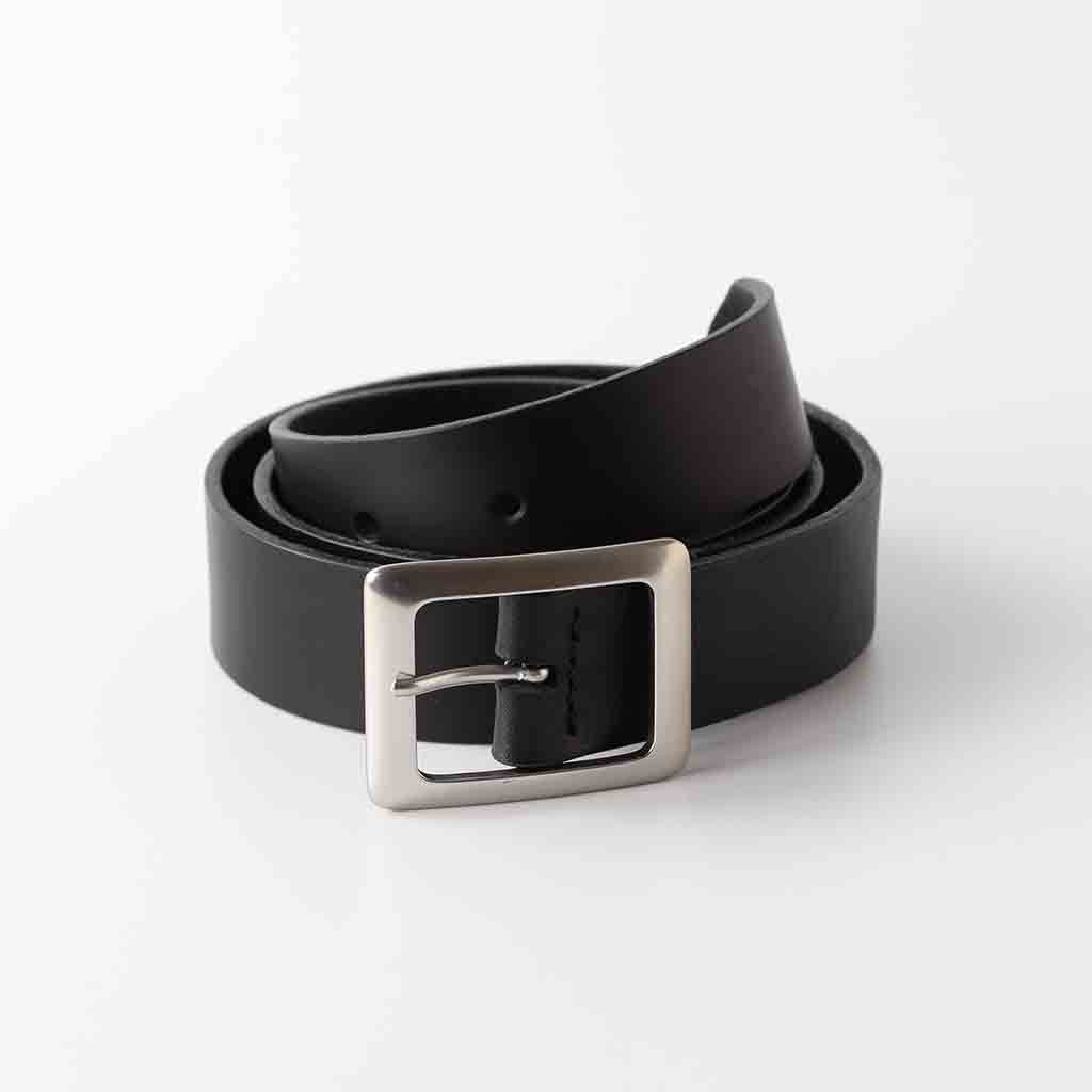 Unisex Leaer Belt Womens Man Leaer Belts Oliver Bla - AngraBech