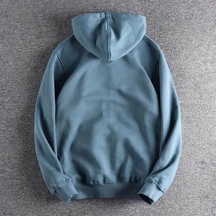 Mens Soft Zip Up Fleece Hoodie - AngraBech