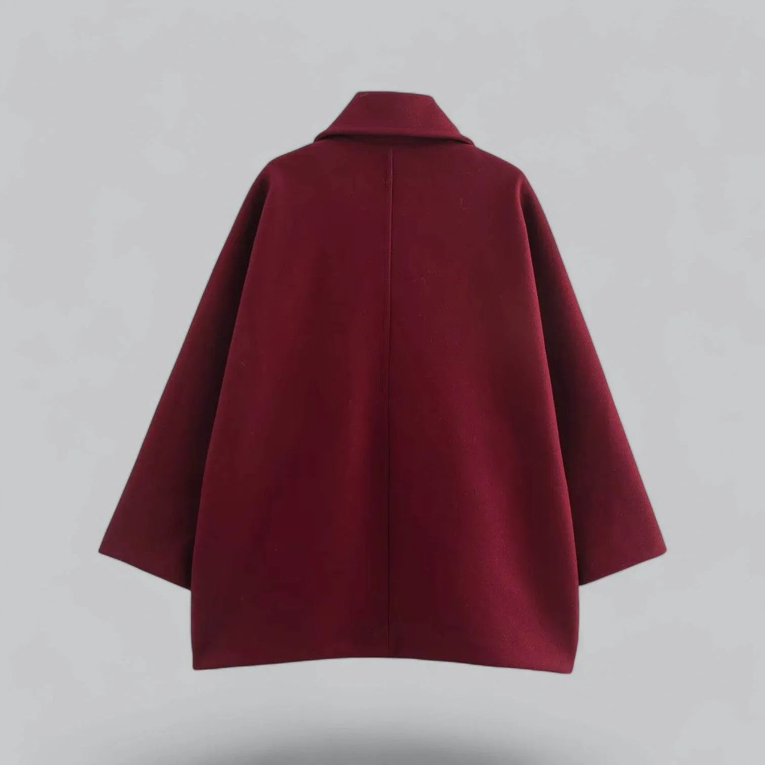 Chic Oversized Short Trench Coat - AngraBech