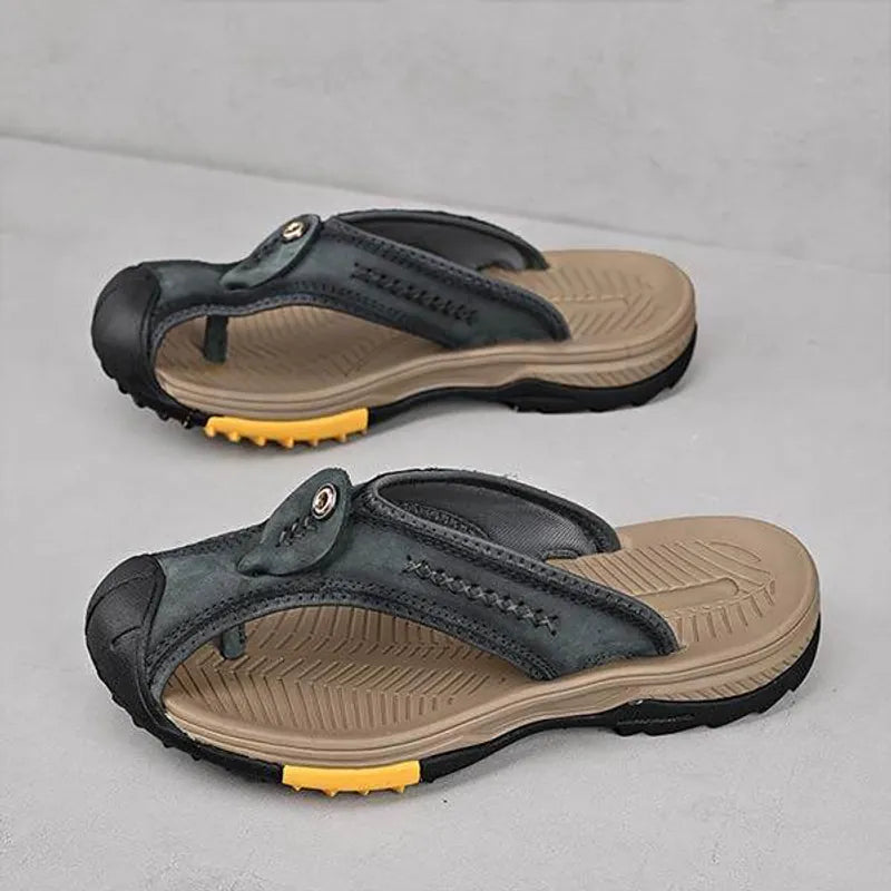 Mens Flip Flop Beach Slippers - AngraBech