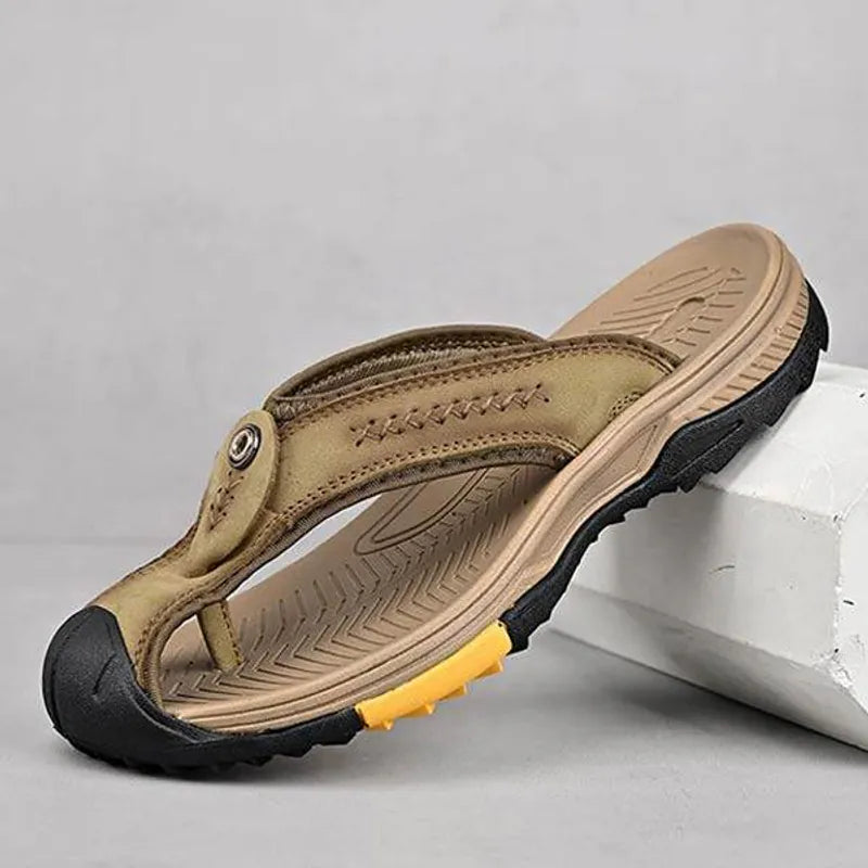 Mens Flip Flop Beach Slippers - AngraBech