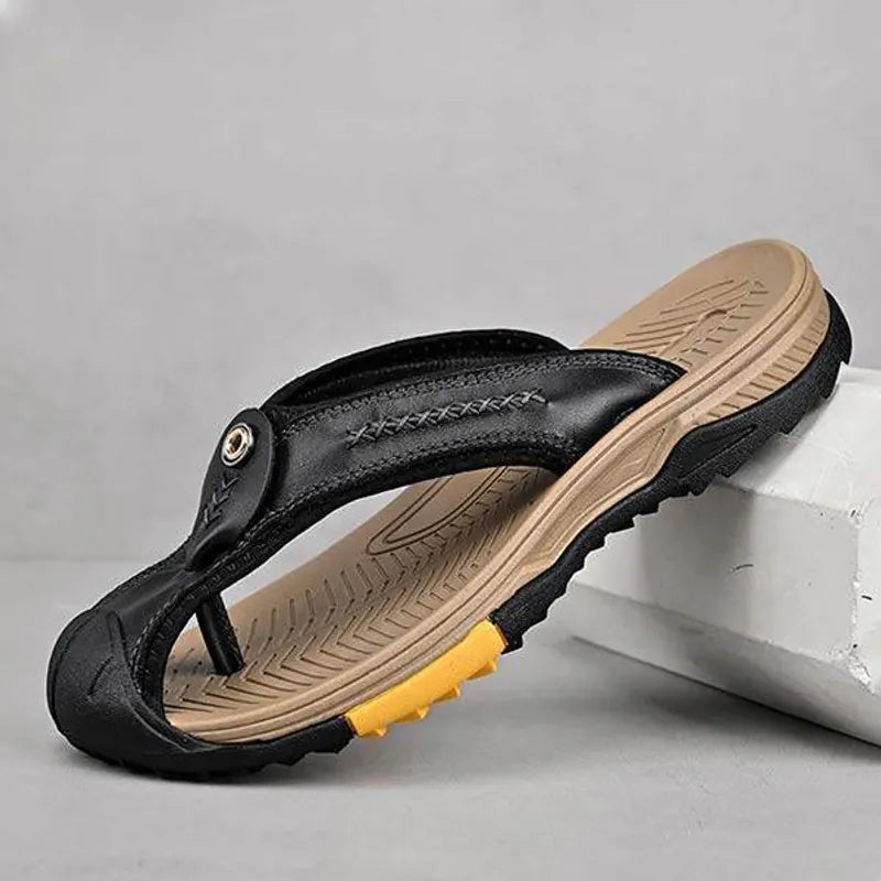 Mens Flip Flop Beach Slippers - AngraBech