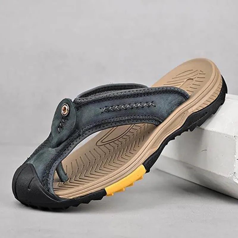 Mens Flip Flop Beach Slippers - AngraBech