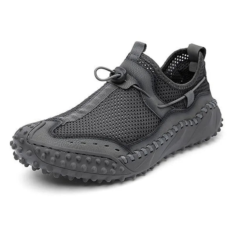 Mens Mesh Slip On Hiking Sneakers - AngraBech