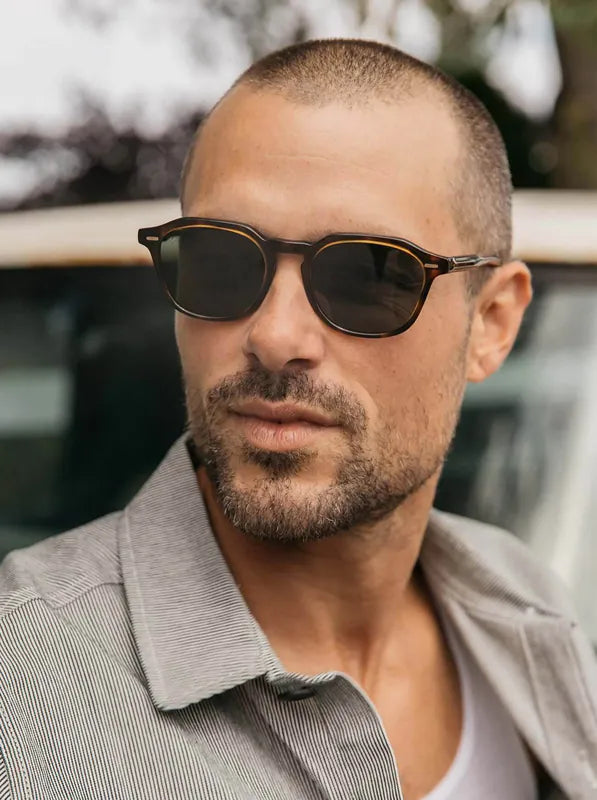 Clyve Espresso Tortoise Green Polar 52 - AngraBech