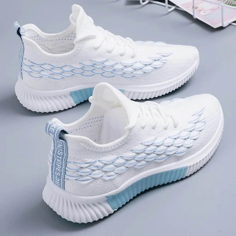 Flexible Vulcanised Mesh Running Shoe - AngraBech