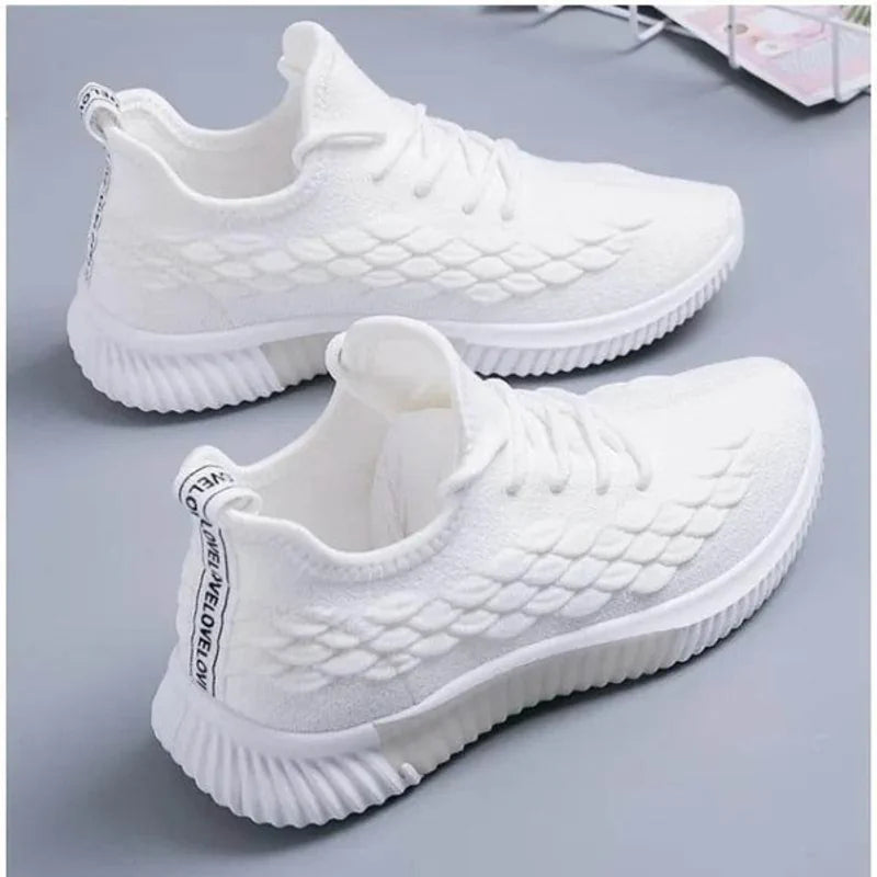 Flexible Vulcanised Mesh Running Shoe - AngraBech