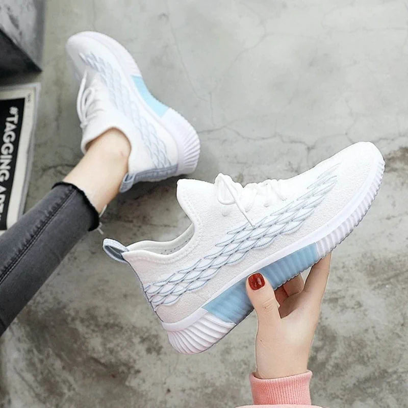 Flexible Vulcanised Mesh Running Shoe - AngraBech