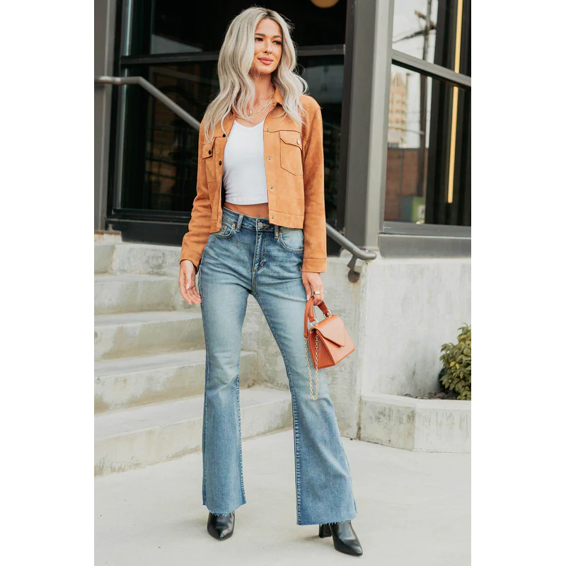 Julius High Rise Flare Sneak Peek Jeans Medium - AngraBech
