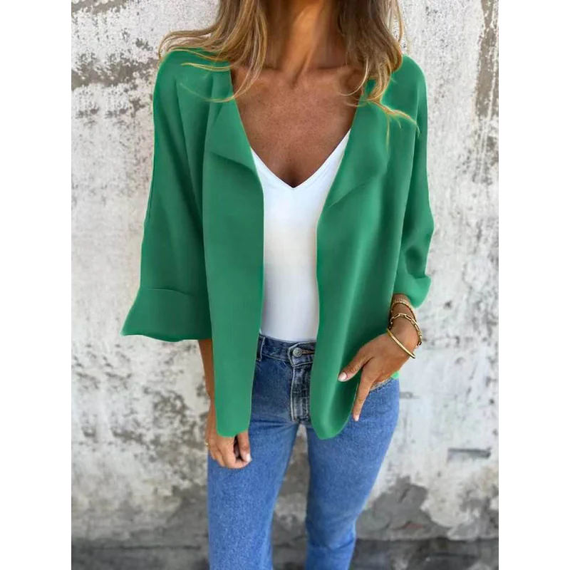 Casual Faux Suede Cardigan (Liquidation) - AngraBech