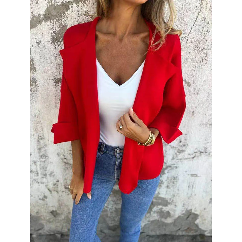 Casual Faux Suede Cardigan (Liquidation) - AngraBech