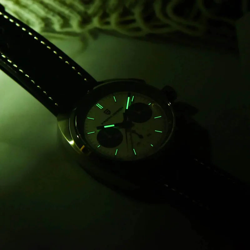 Turtle Ba Luminous Chronograph Watch - AngraBech